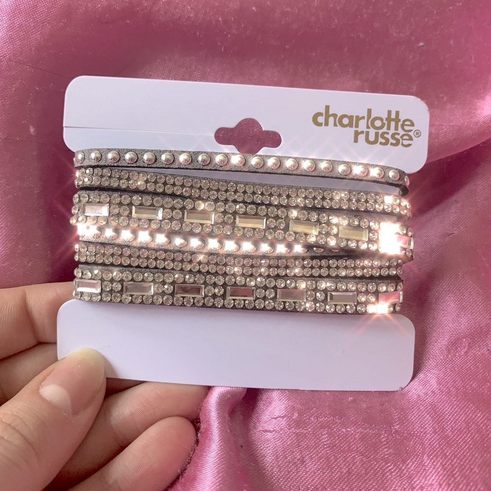 rhinestone cuff bracelet